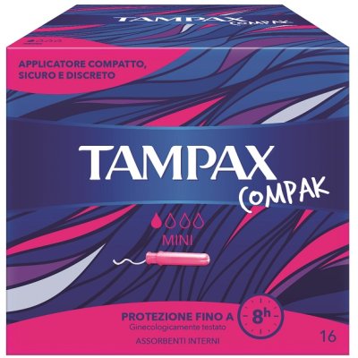 TAMPAX COMPAK MINI 16PZ 0790