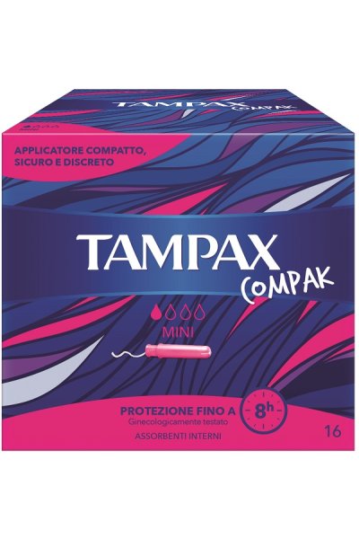 TAMPAX COMPAK MINI 16PZ 0790 TAMPAX COMPAK MINI 16PZ 0790