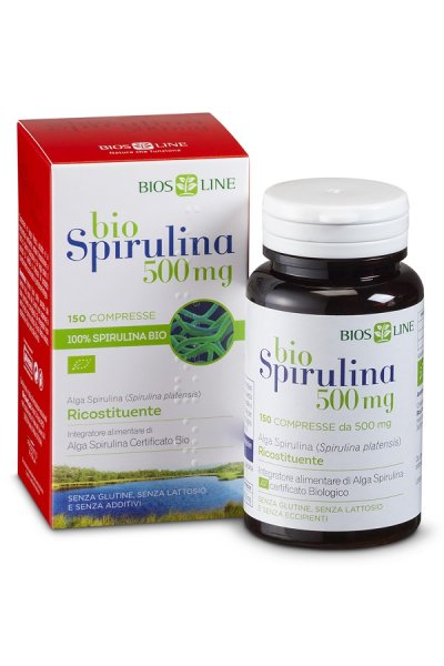BIOSPIRULINA 500 NEW 150CPR BIOS BIOSPIRULINA 500 NEW 150CPR BIOS