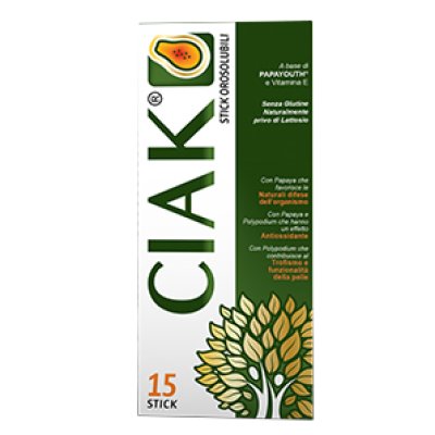 CIAK 15 STICK OROSOLUBILI CIAK 15 STICK OROSOLUBILI