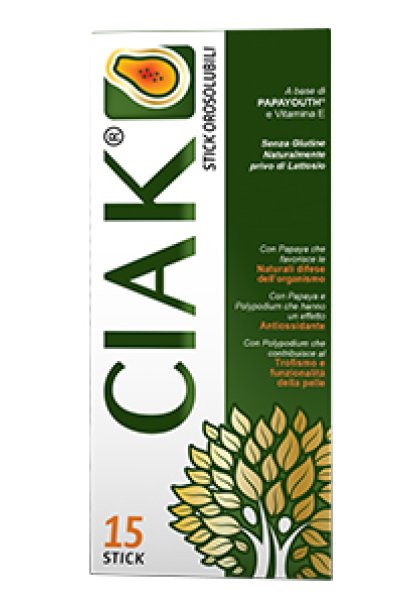 CIAK 15 STICK OROSOLUBILI CIAK 15 STICK OROSOLUBILI