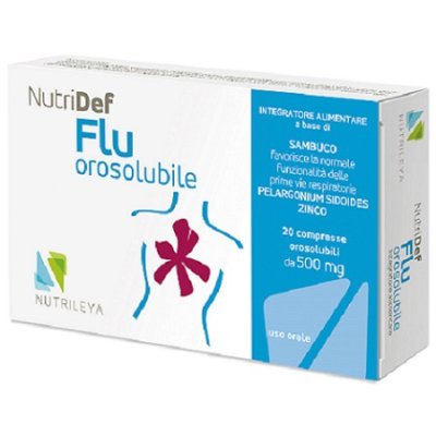 NUTRIDEF FLU OROSOLUBILE 20CPR NUTRIDEF FLU OROSOLUBILE 20CPR