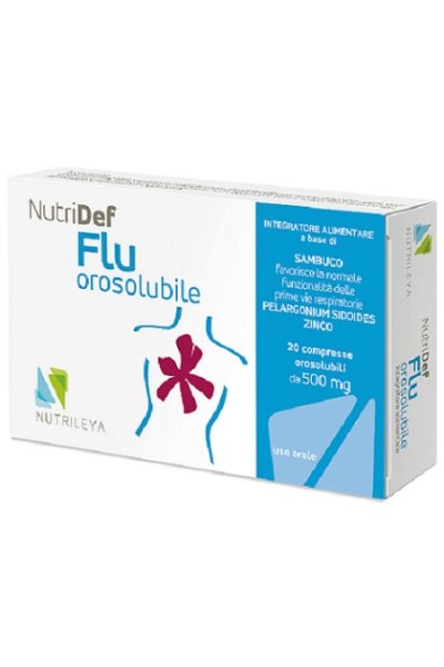 NUTRIDEF FLU OROSOLUBILE 20CPR NUTRIDEF FLU OROSOLUBILE 20CPR