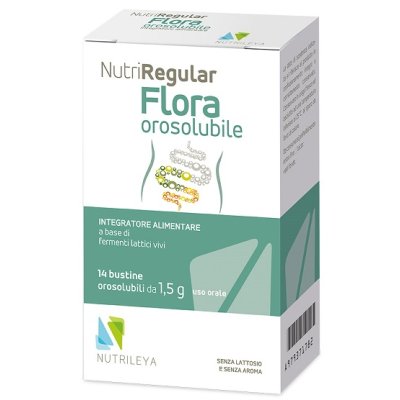 NUTRIREGULAR FLORA 14BUSTE ORO NUTRIREGULAR FLORA 14BUSTE ORO