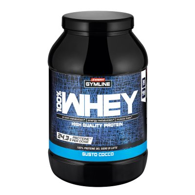 GYMLINE 100% WHEY CONC COCC 900G