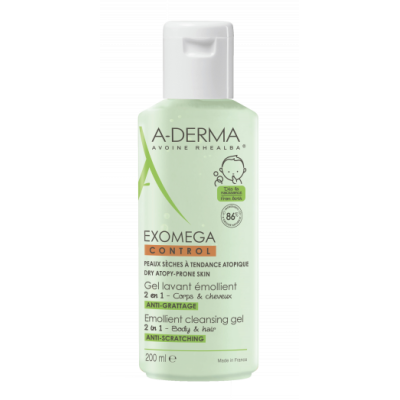 ADERMA EXOMEGA CONT GEL 2IN1 200