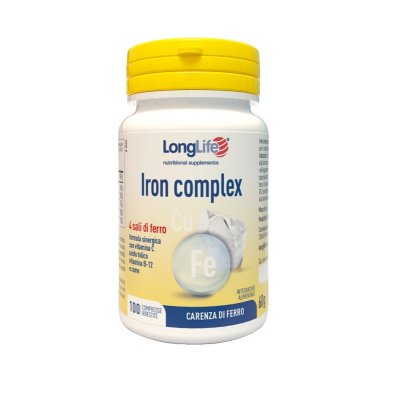LONGLIFE IRON COMPLEX 100CPR