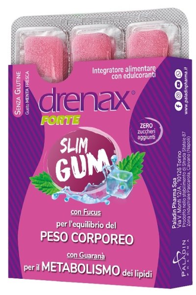 DRENAX SLIM DIMAGRANTE 9GUM DRENAX SLIM DIMAGRANTE 9GUM