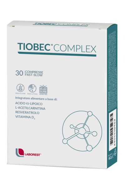 TIOBEC COMPLEX 30CPR FAST SLOW TIOBEC COMPLEX 30CPR FAST SLOW