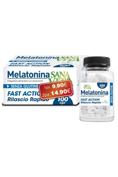SANAVITA MELATONINA 100CPR SANAVITA MELATONINA 100CPR
