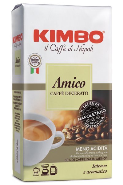 KIMBO AMICO CAFFE' DECER 225G KIMBO AMICO CAFFE' DECER 225G