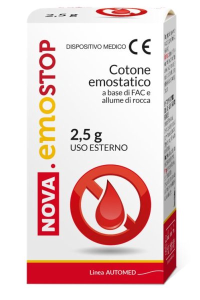 COTONE EMOSTATICO NOVA EMOSTOP COTONE EMOSTATICO NOVA EMOSTOP