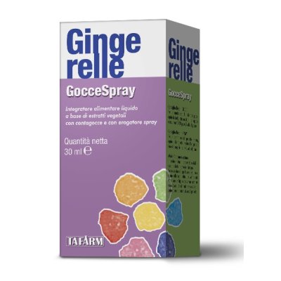 GINGERELLE GOCCE SPRAY 30ML GINGERELLE GOCCE SPRAY 30ML