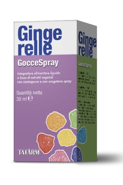 GINGERELLE GOCCE SPRAY 30ML GINGERELLE GOCCE SPRAY 30ML