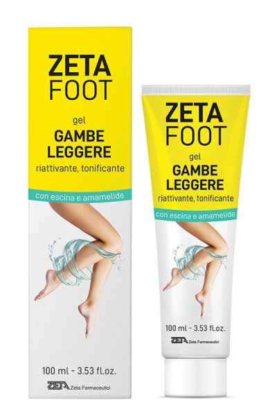 ZETAFOOT GEL GAMBE LEGGERE 100ML ZETAFOOT GEL GAMBE LEGGERE 100ML