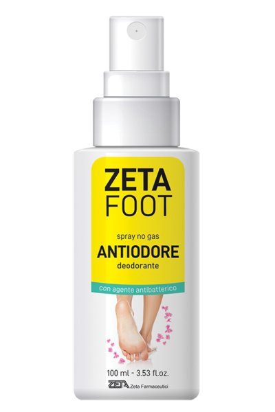 ZETAFOOT SPRAY ANTIODORE 100ML ZETAFOOT SPRAY ANTIODORE 100ML