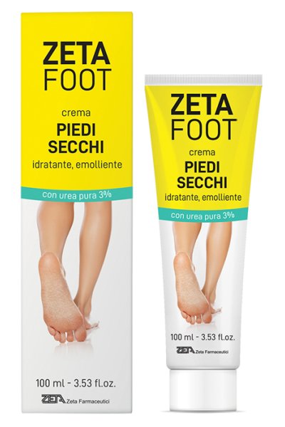 ZETAFOOT CREMA PIEDI SECCH 100ML ZETAFOOT CREMA PIEDI SECCH 100ML