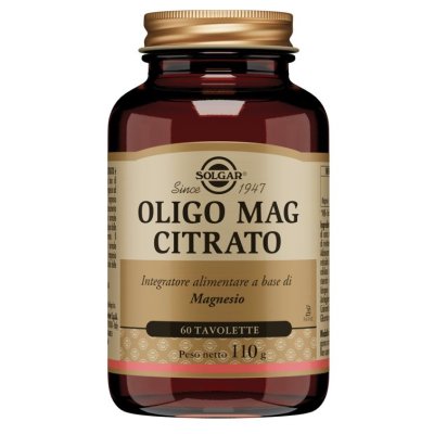 OLIGO MAG CITRATO 60TAV SOLGAR