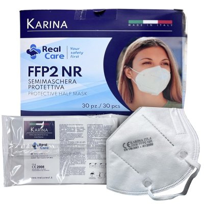 MASCHERINA FFP2 BIANC KARINA 30P