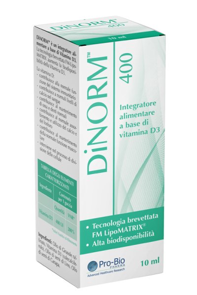 DINORM 400 GOCCE 10ML DINORM 400 GOCCE 10ML