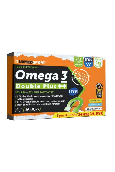 OMEGA 3 DOUBLE PLUS 30SOFTGEL< OMEGA 3 DOUBLE PLUS 30SOFTGEL<