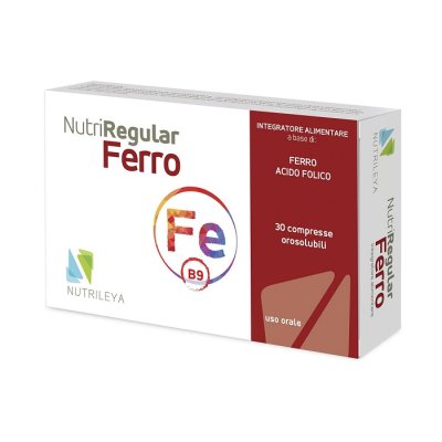NUTRIREGULAR FERRO 30CPR OROSO NUTRIREGULAR FERRO 30CPR OROSO