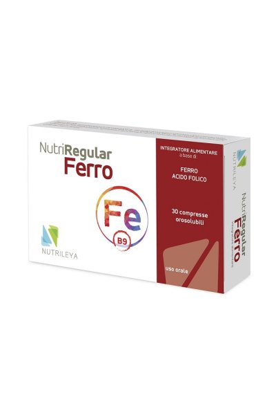 NUTRIREGULAR FERRO 30CPR OROSO NUTRIREGULAR FERRO 30CPR OROSO