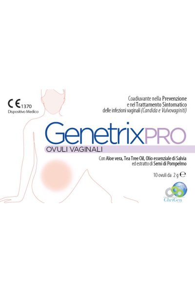 GENETRIX PRO 10OVULI VAGINALI GENETRIX PRO 10OVULI VAGINALI