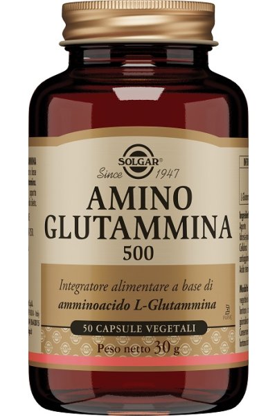 AMINO GLUTAMMINA 500 50CPS VEG AMINO GLUTAMMINA 500 50CPS VEG