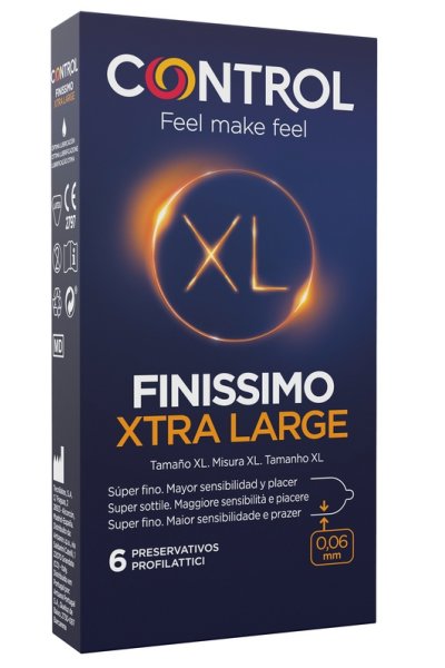 CONTROL FINISSIMO ORIG XL 6PZ CONTROL FINISSIMO ORIG XL 6PZ