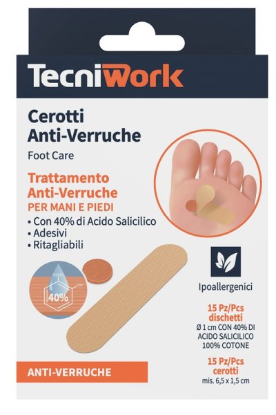 CEROTTI ANTIVERRUCHE PIED15+15 CEROTTI ANTIVERRUCHE PIED15+15