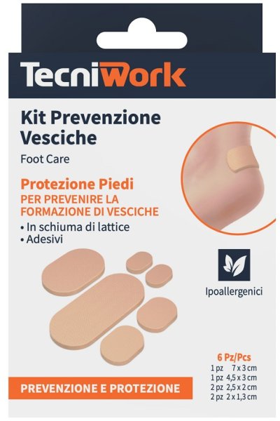 TECNIWORK Kit Prev.Vesciche6pz TECNIWORK Kit Prev.Vesciche6pz