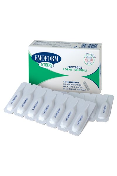 EMOFORM ACTISENS GEL 15DOSI EMOFORM ACTISENS GEL 15DOSI