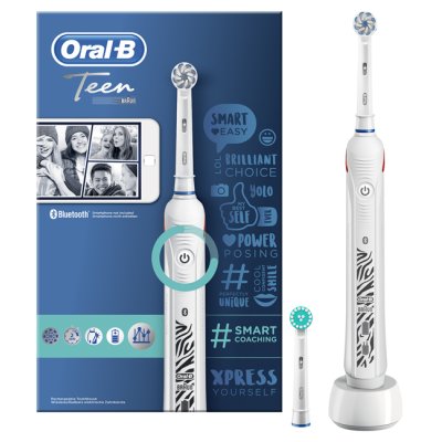 ORALB POWER SMART TEEN WHITE ORALB POWER SMART TEEN WHITE
