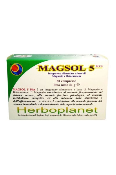 MAGSOL 5 PLUS 60CPR MAGSOL 5 PLUS 60CPR