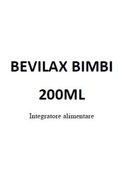 BEVILAX BIMBI 200ML BEVILAX BIMBI 200ML