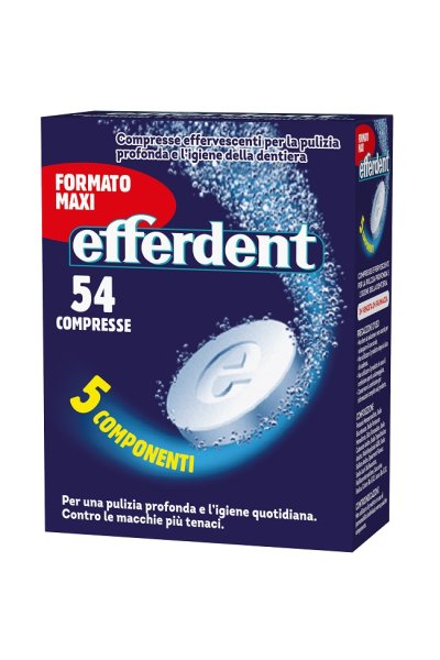 EFFERDENT 54CPR EFFERVESCENTI EFFERDENT 54CPR EFFERVESCENTI