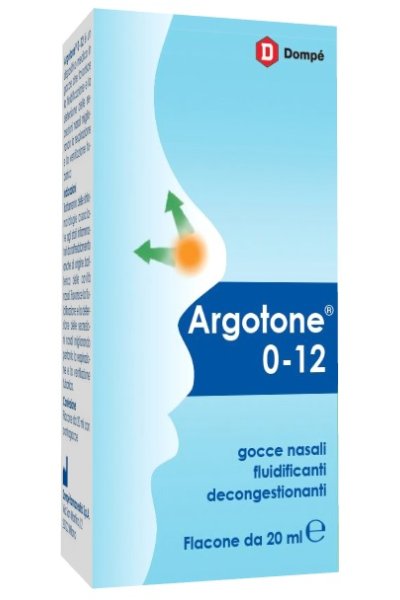 ARGOTONE-0-12 GOCCE NASALI ARGOTONE-0-12 GOCCE NASALI