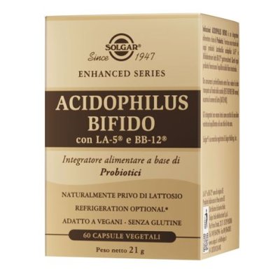 ACIDOPHILUS BIFIDO 60CPS SOLGAR ACIDOPHILUS BIFIDO 60CPS SOLGAR