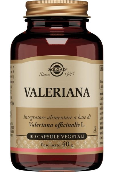VALERIANA 100CPS VEGETALI SOLGAR VALERIANA 100CPS VEGETALI SOLGAR