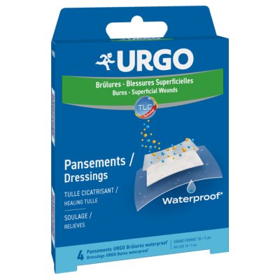 URGO USTIONI SUPERF WP10X7 4PZ URGO USTIONI SUPERF WP10X7 4PZ