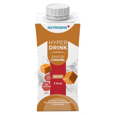 HYPERDRINK 2KCAL CARAM 4X200ML (