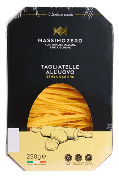 MASSIMO ZERO TAGLIAT UOVO 250G MASSIMO ZERO TAGLIAT UOVO 250G