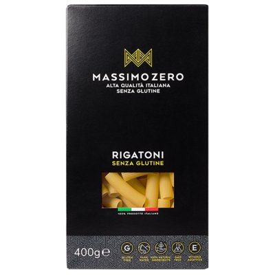 MASSIMO ZERO RIGATONI 400G MASSIMO ZERO RIGATONI 400G