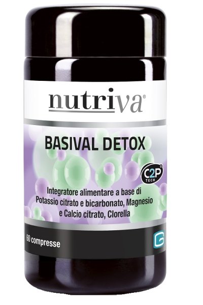 NUTRIVA BASIVAL DETOX 60CPR NUTRIVA BASIVAL DETOX 60CPR
