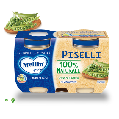 MELLIN-OMO PISELLI 2X125G MELLIN-OMO PISELLI 2X125G