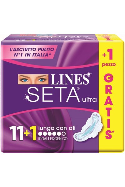 LINES SETA ULTRA LU ALI 11+1PZ LINES SETA ULTRA LU ALI 11+1PZ