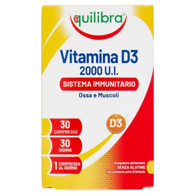 VITAMINA D3 2000UI 30CPR VITAMINA D3 2000UI 30CPR
