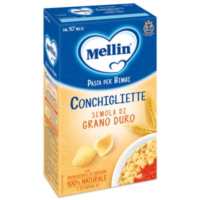 MELLIN CONCHIGLIETTE 100% GRAN MELLIN CONCHIGLIETTE 100% GRAN
