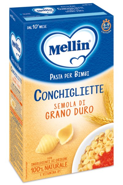 MELLIN CONCHIGLIETTE 100% GRAN MELLIN CONCHIGLIETTE 100% GRAN